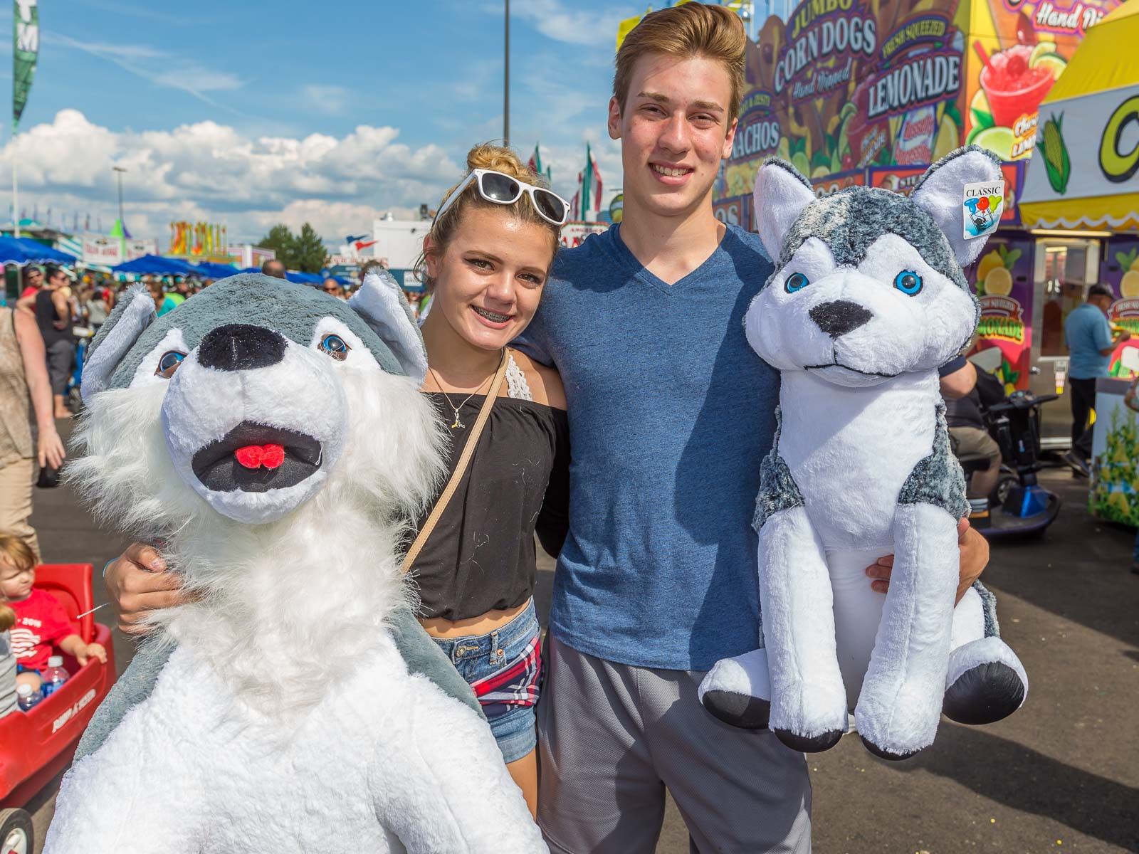Smiles on Sunday at the Erie County Fair